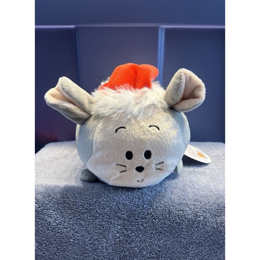 Bun Bun Christmas Mouse Stacking Plush 7" The Bridge Direct Good Stuff